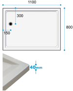 Dimensions for Falcon 1100x800