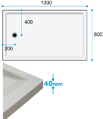Dimensions for Falcon 1300x800