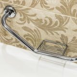 Grab handle on bathtub for assisted disabled bathing
